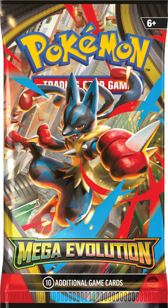 Mega Evolutions Booster Pack - English  TravmanTV