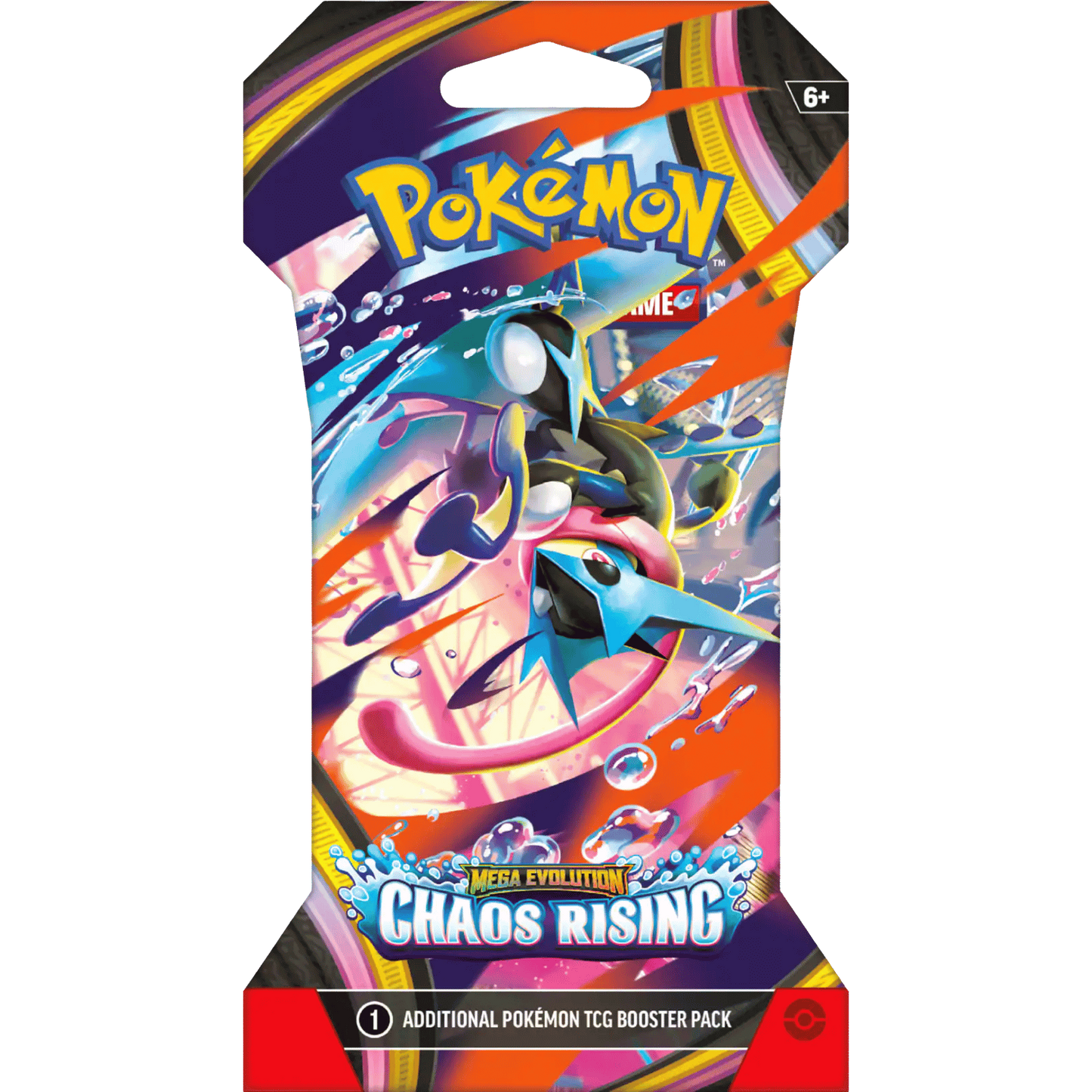 Chaos Rising Sleeved Booster Pack - English