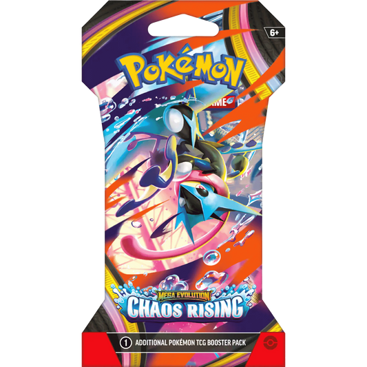 Chaos Rising Sleeved Booster Pack - English