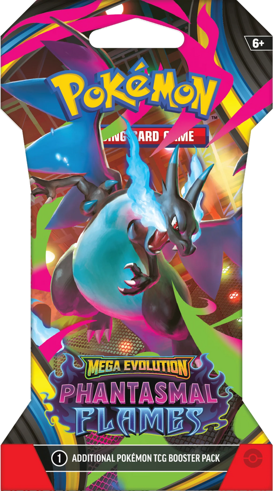 Phantasmal Flames Sleeved Booster Pack - English