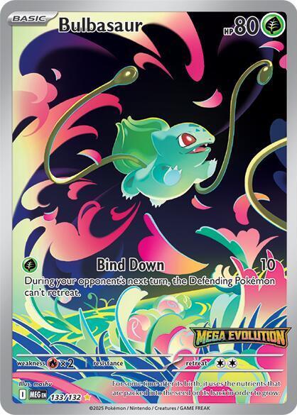 Mega Evolution Stamped Bulbasaur