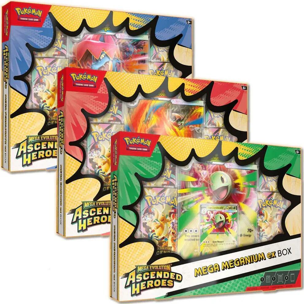 Ascended Heroes Mega ex Box Bundle - ME: Ascended Heroes